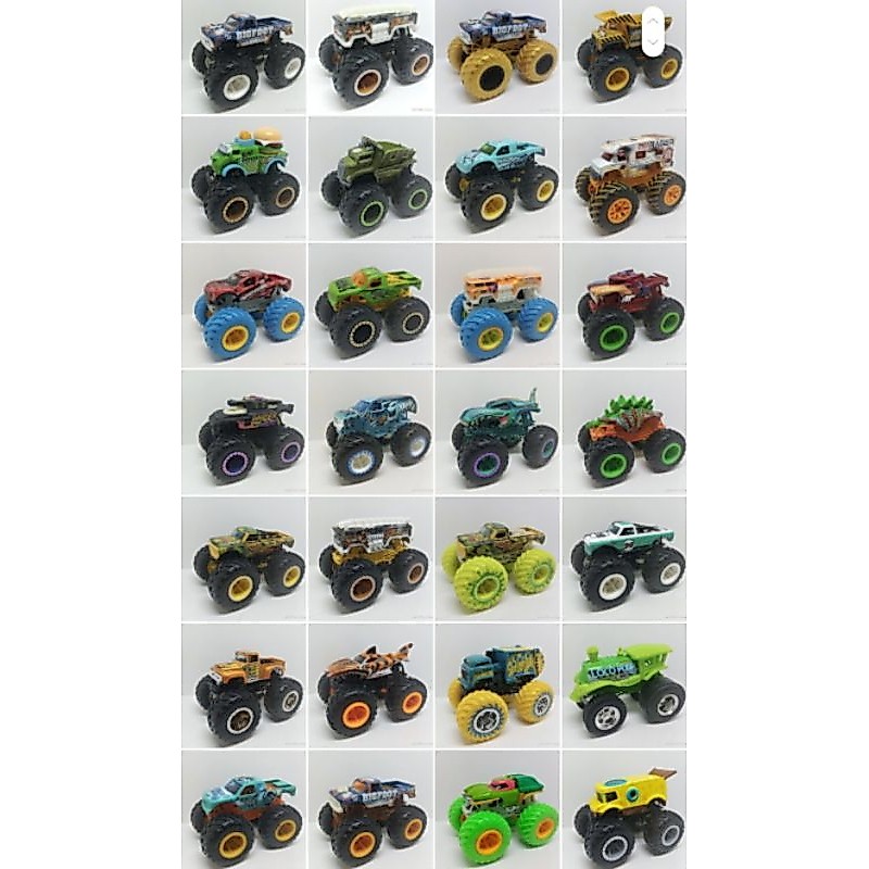 รถบิ๊กฟุต Hot Wheels ล้อยาง ชุดที่ 21