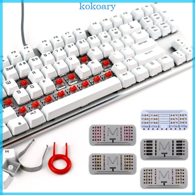 KOK MONE V2 PCB แกนดาวเทียมคีย์บอร์ดแบบกลไกพร้อมสกรู PCB Stabilizer POM