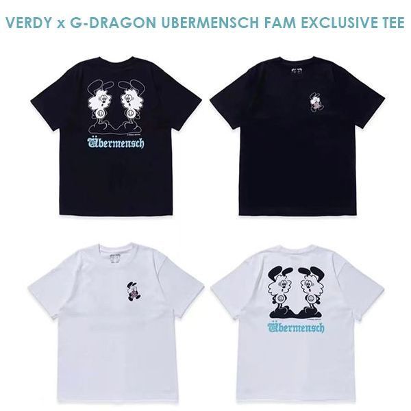 Street Wear ผู้ชายผู้หญิงสไตล์เดียวกันฤดูร้อน VERDY การ์ตูนพิมพ์เสื้อยืดขนาดบวก 311
