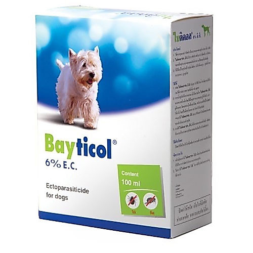 ไบติคอล 100 มล.  Baytical ผลิตภัณฑ์กำจัดเห็บ หมัด ตามพื้น ซอกมุมบ้าน