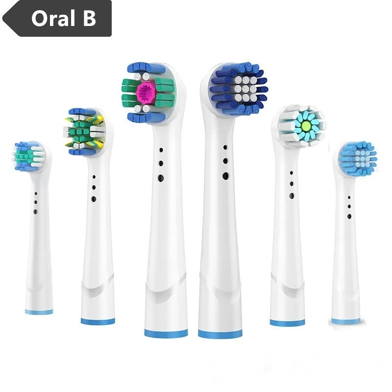 หัวแปรงไฟฟ้า Oral-B Brush Head nozzles for Braun Oral B Replacement Toothbrush Head Sensitive Clean 