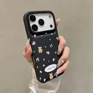 เคสโทรศัพท์การ์ตูนน่ารัก รุ่นใหม่ ป้องกันรอยขีดข่วน กันตก สำหรับ iPhone 11 12 13 14 15 16 17 Series