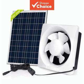 Exhaust Fan Atmospheric Flow Fan with Louvers for Greenhouses Attics Chicken Coops