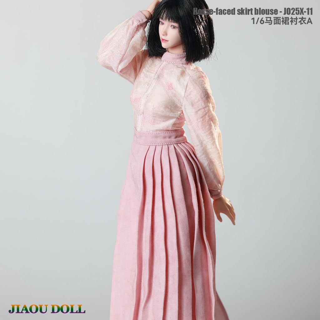 [ระดับไฮเอนด์] พร้อมสต็อก JIAOU DOLL 1/6 Hanfu กระโปรงหน้าม้า JO25X-11 ทหารตุ๊กตาเครื่องแต่งกาย