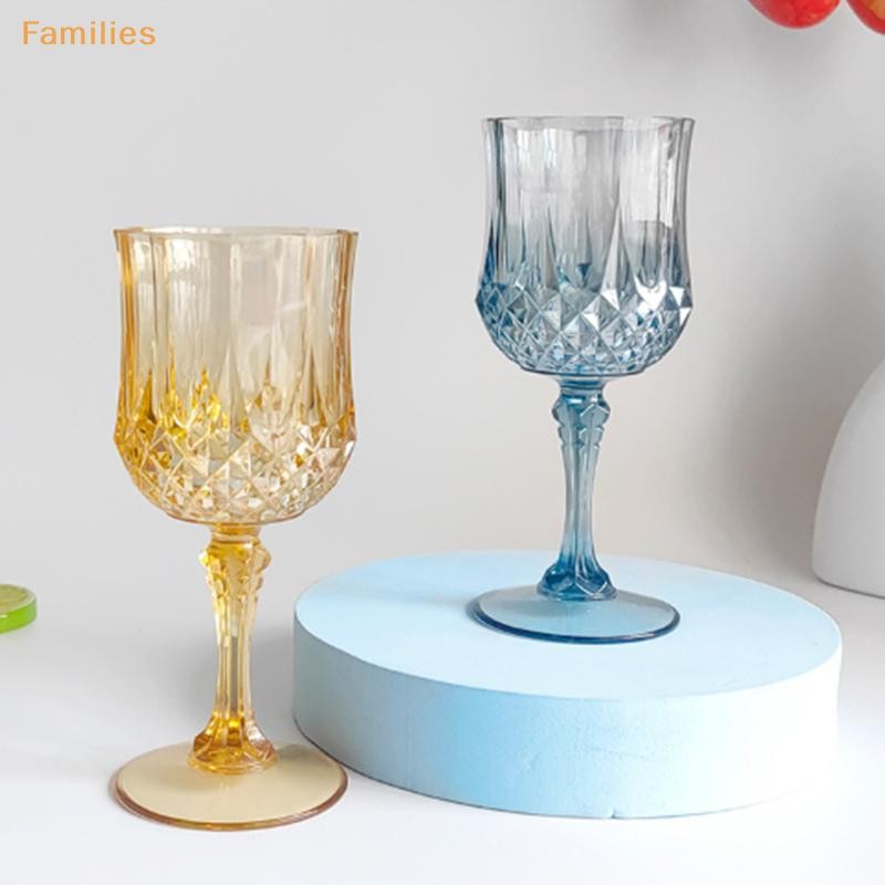 Families> ขลุ่ยแชมเปญพลาสติก แก้วแชมเปญอะคริลิค ถ้วยไวน์ งานแต่งงาน แว่นตา Toasting สําหรับงานแต่งงานวันเกิดได้ดี