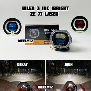 IBRIGHT ZE 77 LASER - Biled 3 inc Blue Lens