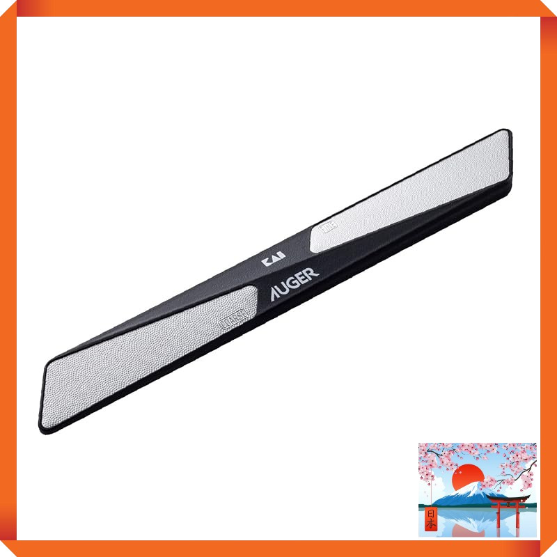 Kai Corporation AUGER Nail File (AUGER Men's Nail File, Double-Sided Type for Nail Care) Stainless S