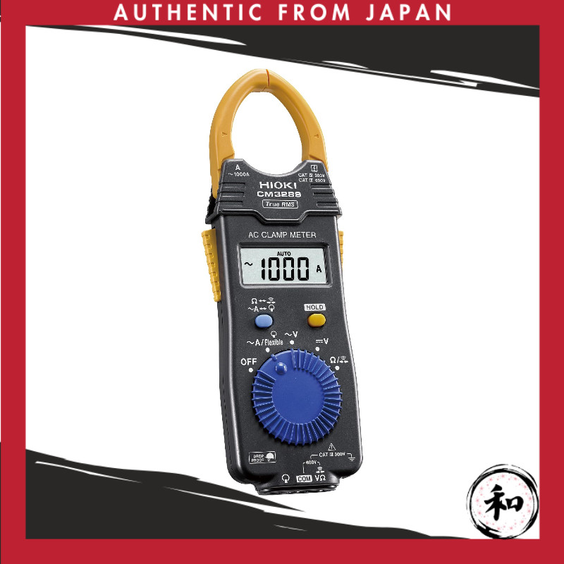 HIOKI CM3289 (Clamp Meter Clamp Tester) AC Clamp Meter AC Current AC/DC Voltage Resistance Continuit