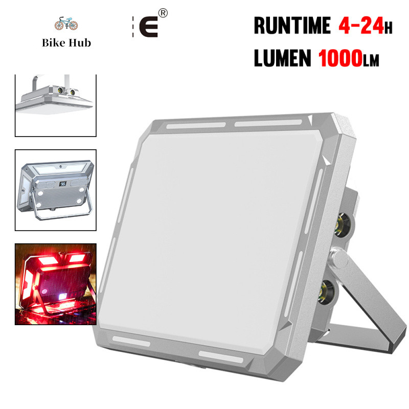 KXK-686 ไฟทํางาน 1000LM โคมไฟแคมป์ปิ้ง ไฟ LED สว่างเป็นพิเศษ ไฟทํางานแบบชาร์จไฟได้แบบพกพา