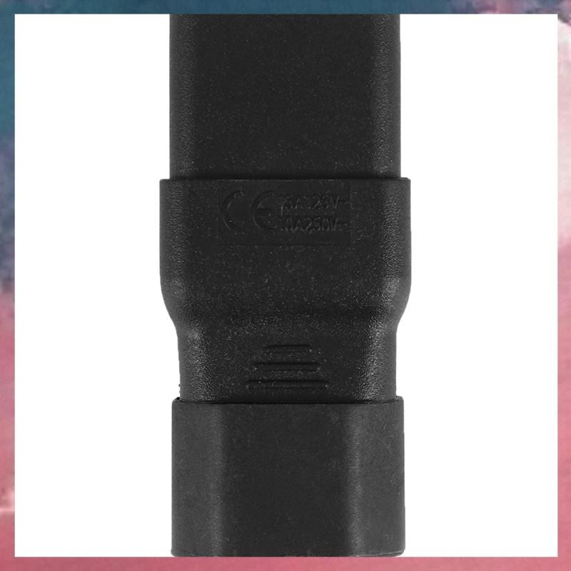PDU UPS Power IEC ชาย C14 ถึงหญิง C19 อะแดปเตอร์ IEC C19 ถึง C14 Connector