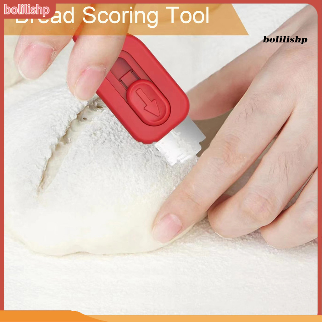 [สินค้าพร้อมส่ง] Bread Scorring Kit เครื่องมือขัดขนมปังพรีเมี่ยมชุดเครื่องตัดขนมปังสําหรับ Artisan Sourdough Baguette Makers รวม 5 ใบมีดเปลี่ยนเหมาะสําหรับขนมปังโฮมเมด