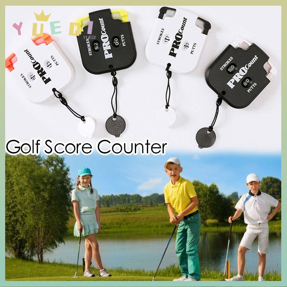 YUEQI Golf Score Counter Handy Mini Portable Putt Score Counter