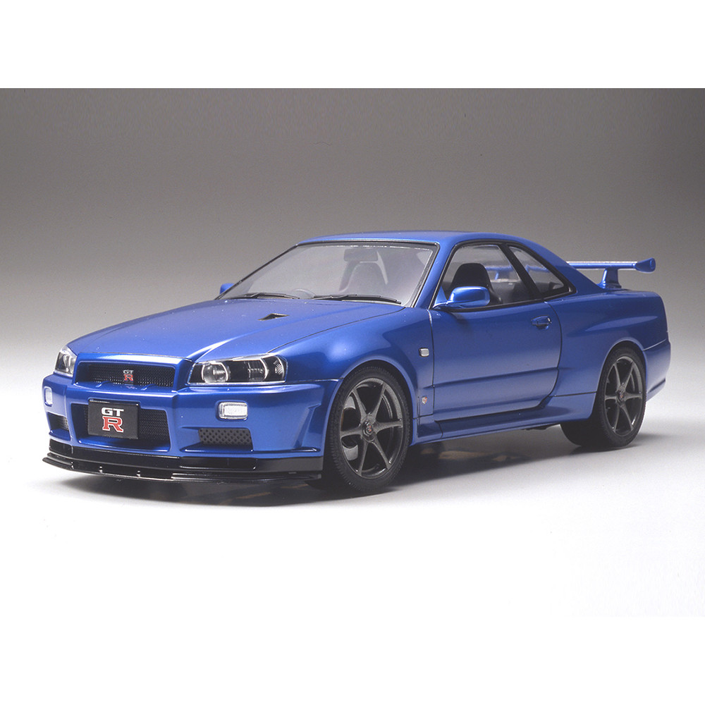 √ Yingli Tamiya Assembled Model 1/24 Nissan GT-R V-SpecII (R34) 24258