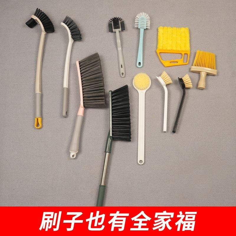 แปรง Spree เครื่องมือที่มีประโยชน์ในครัวเรือนทนทานแพคเกจผสม Super Soft 360 องศาทําความสะอาดไม่มีมุมต