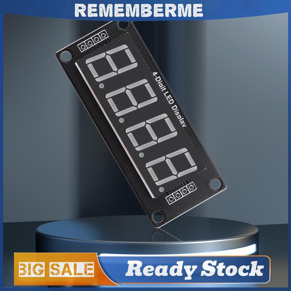 0.56 นิ้วหลอดนาฬิกาโมดูล TM1637 Driver 4-Digit ดิจิตอลโมดูล 7-segment 5V TM1637.h จอแสดงผล Multicolo