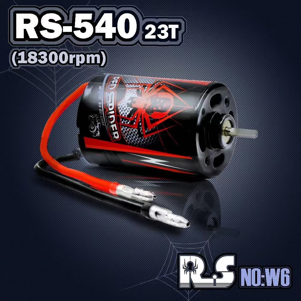 มอเตอร์แปรงขนาด 1/10 สําหรับรถยนต์ RC | มอเตอร์ขนาด 540 สากล