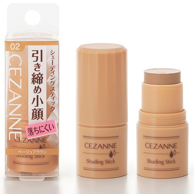 ญี่ปุ่นนําเข้า CEZANNE CEZANNE CEZANNE สามมิติ Contour Highlighter Contouring Stick Facial Retouchin