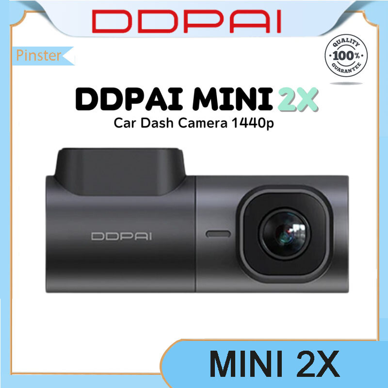 DDPAI MINI 2X Dash Cam Clarity 2K HD WiFi 5GHz กล้องติดรถยนต์อัจฉริยะภาษาไทย 12m