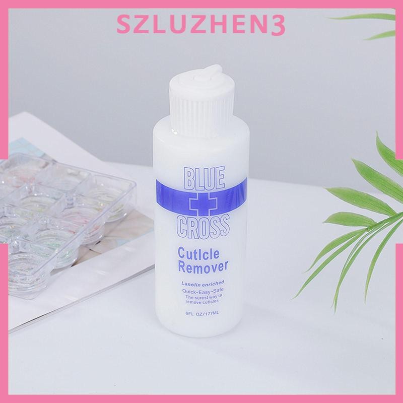 [Szluzhen3] Cuticle Remover Liquid Peel Exfoliator Pedicure Softener อุปกรณ์ทําเล็บ Heel Toe Foot Ca