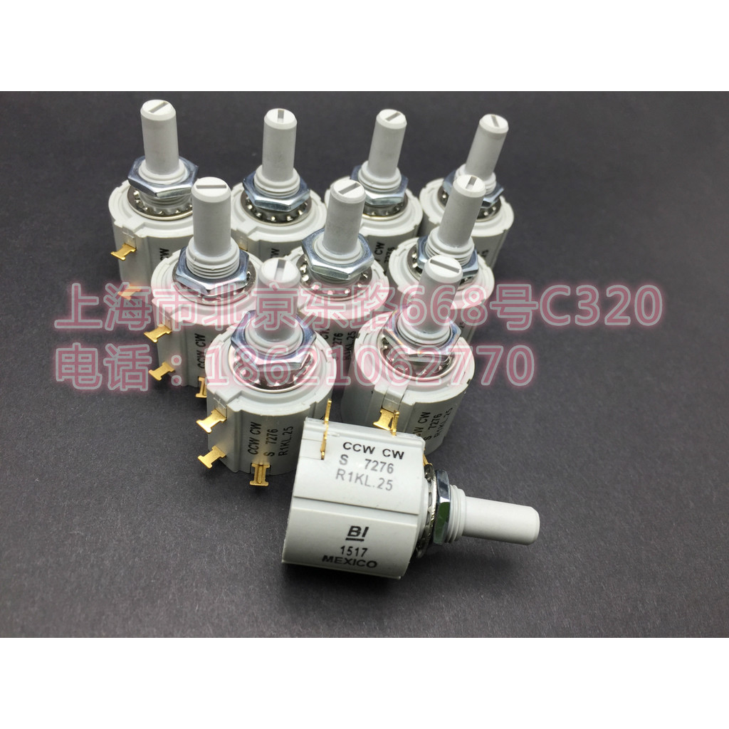 ต้นฉบับนําเข้าจากสหรัฐอเมริกา BI S 7276 R1K 2K 5K 10K Precision Multi-Circle Potentiometer Made in M