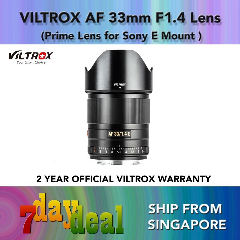 Viltrox AF 33mm F/1.4 เลนส์ APSC E Mount F1.4