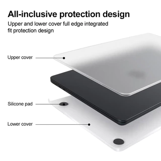 เคส Macbook Air13.6(M2/M3/M4),Pro14(A2442)เคสใสสำหรับแมคบุ๊ค Air15.3 A2941สำหรับแมคบุ๊ค Air13,Pro13 แป้นพิมพ์ จุกกันฝุ่น