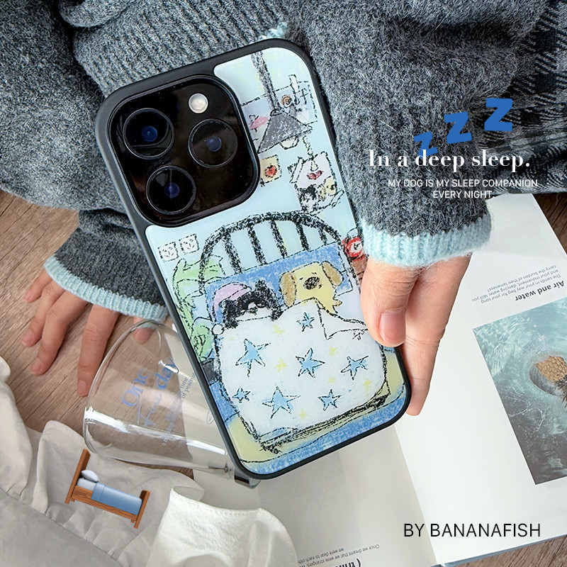 น่ารักลูกสุนัขเคสโทรศัพท์แม่เหล็กสําหรับiPhone 17Pro Max 17 Air 16 Plus 15 14 13 12 Pro Maxกรณีกันกระแทกป้องกันปกแข็ง