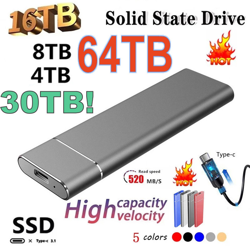 高速1TB 2TB 4TB 8TB 16TB SSD银色长条M2 480/ms秒发