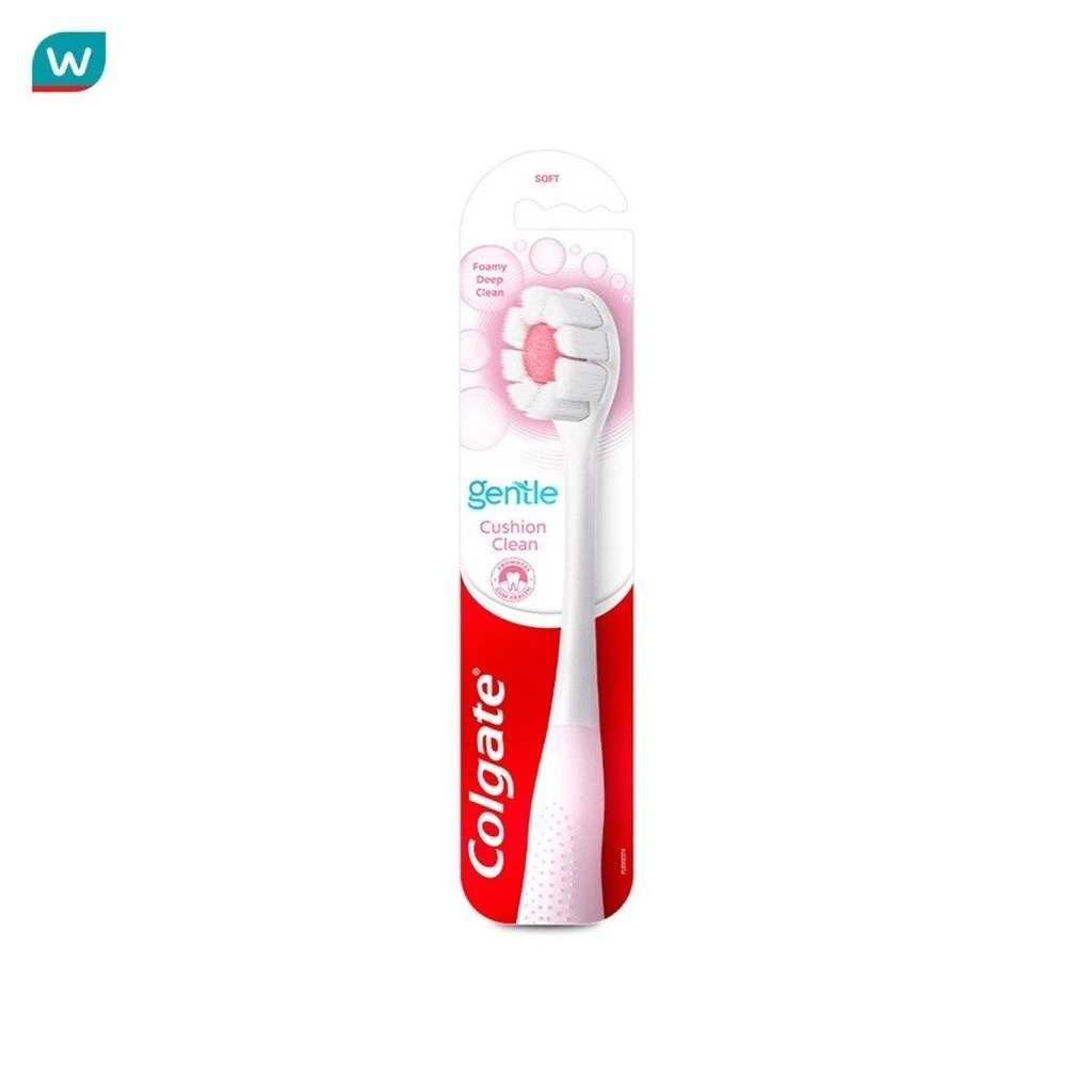 Colgate คอลเกต แปรงสีฟัน เจนเทิล คุชชั่น คลีน 1 ชิ้น