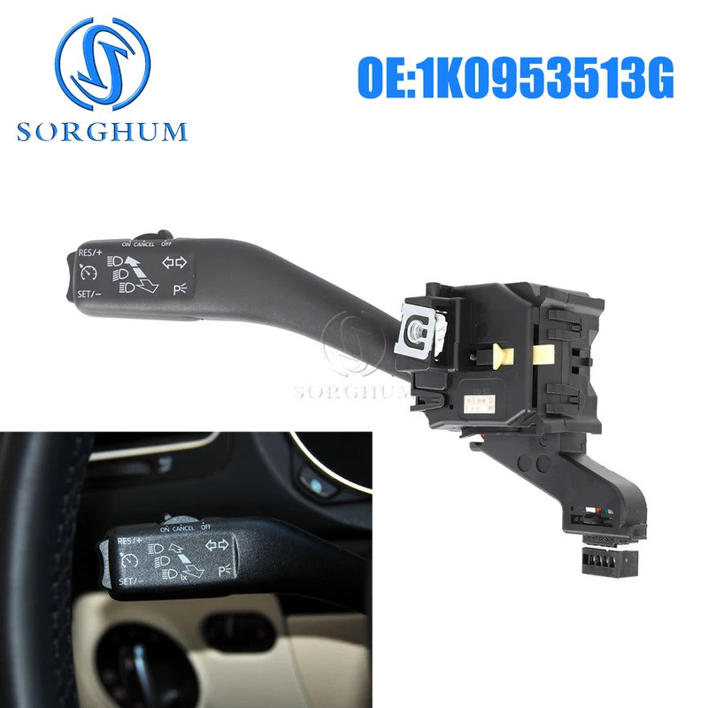 SORGHUM 1K0 953 513G รถไฟเลี้ยวไฟสัญญาณสําหรับ VW Golf 5 6 MK6 MK5 GOLF GTI Jetta Tiguan กระต่ายสวิท