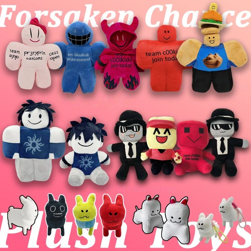Roblox Forsaken Gobby Lucky กระต่ายตุ๊กตาน่ารัก ของขวัญวันเกิดสําหรับแฟนเด็ก