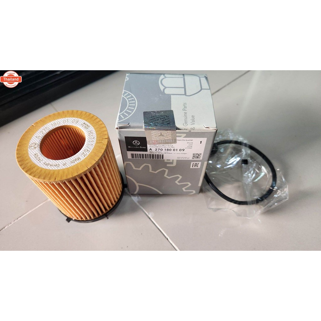 ไส้กรองน้ำมันเครื่อง MERCEDES-BENZ 
A 270 180 01 09 M270 M274