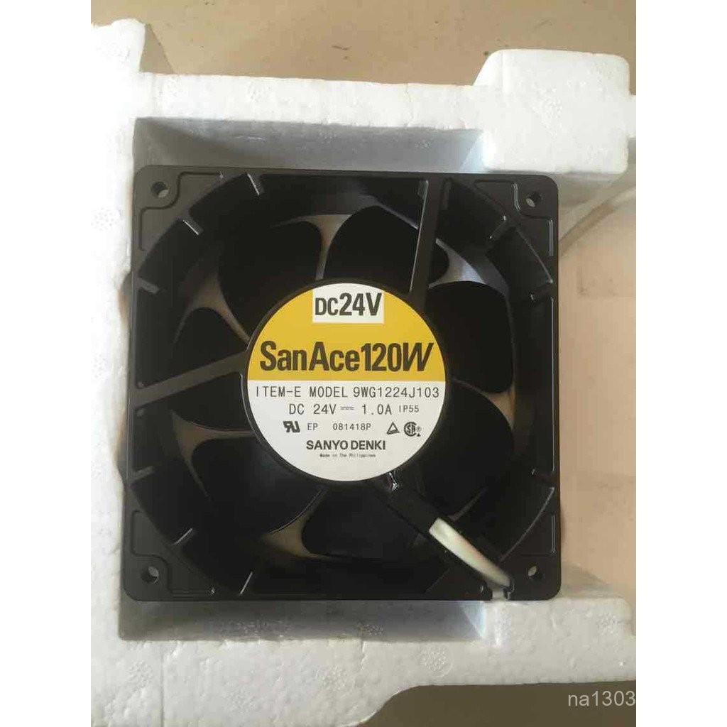 พัดลมหุ่นยนต์/9WG1224J103/Panasonic เครื่องเชื่อม Cooling/พัดลม Panasonic