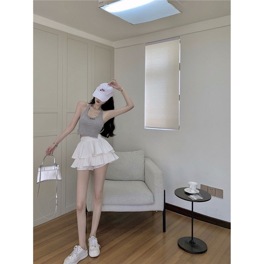 FERNISTYLE 66TT Dress Darling MONZ001 กระโปรงเค้กจีบน่ารัก Retro Sweet Tutu กระโปรง