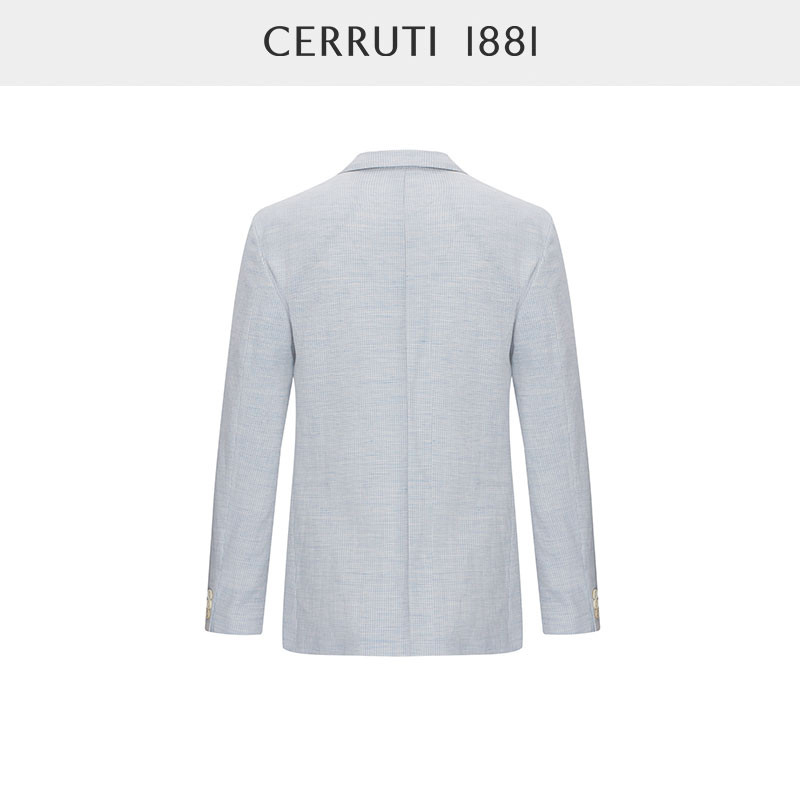 CERRUTI 1881 Mens Business Casual Blazer Striped Slim-fit Suit C3954EI191