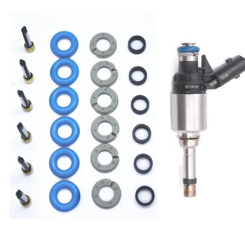 6 ชุด GDI ชุดซ่อมหัวฉีดน้ํามันเชื้อเพลิงสําหรับ Hyundai Kia 1.5 16V ชิ้นส่วนเครื่องยนต์ #35310-3CFA0