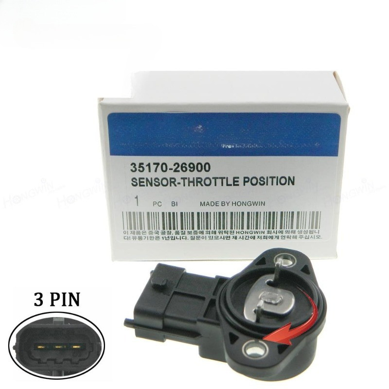เซ็นเซอร์ตําแหน่งคันเร่ง TPS ของแท้ No.:35170 26900 เหมาะกับ Hyundai Accent สําหรับ Kia Rio 06-11 TH
