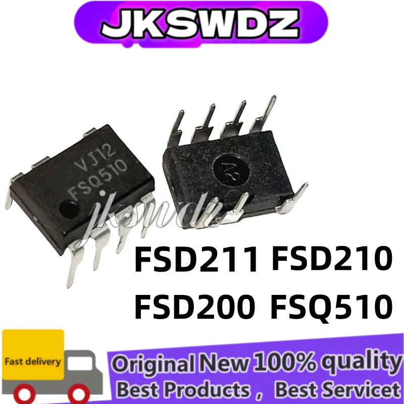 1-5PCS FSD211 FSD210 FSD200 FSQ510 DIP ชิป IC
