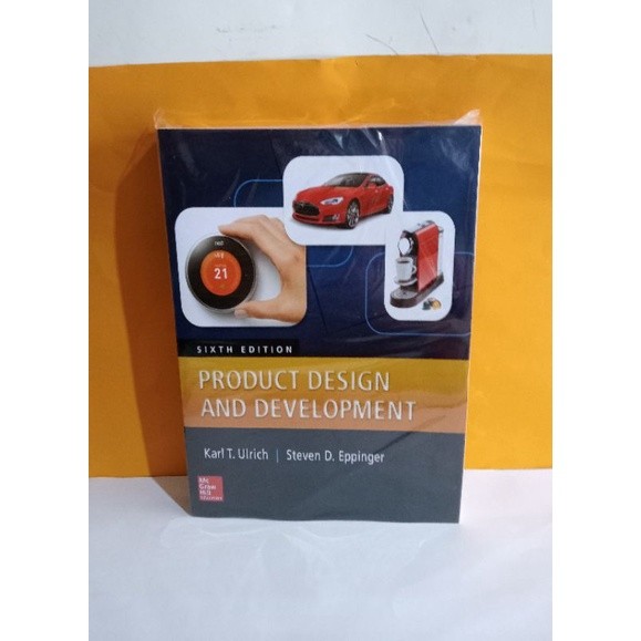 การออกแบบผลิตภัณฑ์และการพัฒนา 6th Sixth Edition By Karl T Ulrich