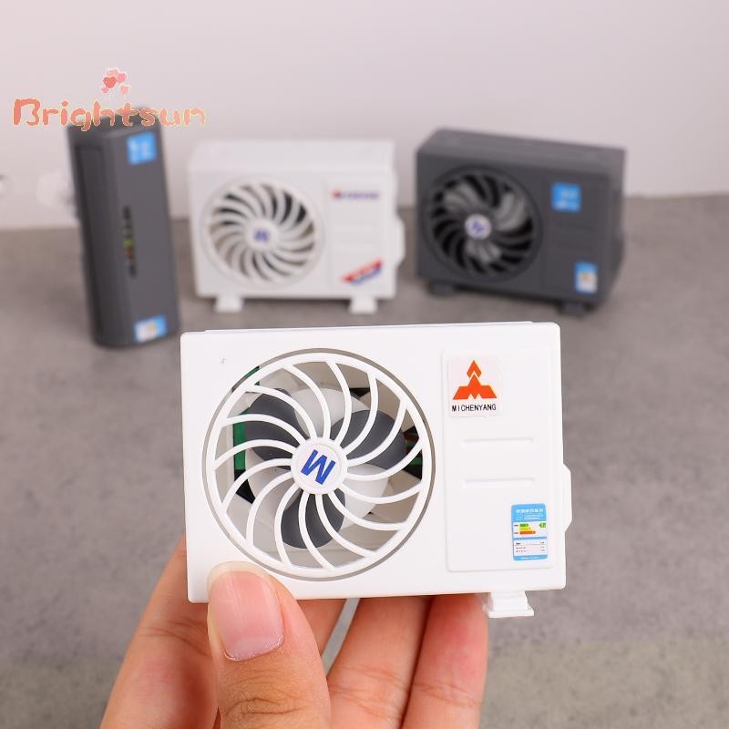 [BT-t] 1:12 Dollhouse Miniature Air Conditioner / Air Conditioner Outdoor Unit Furniture Home Model 