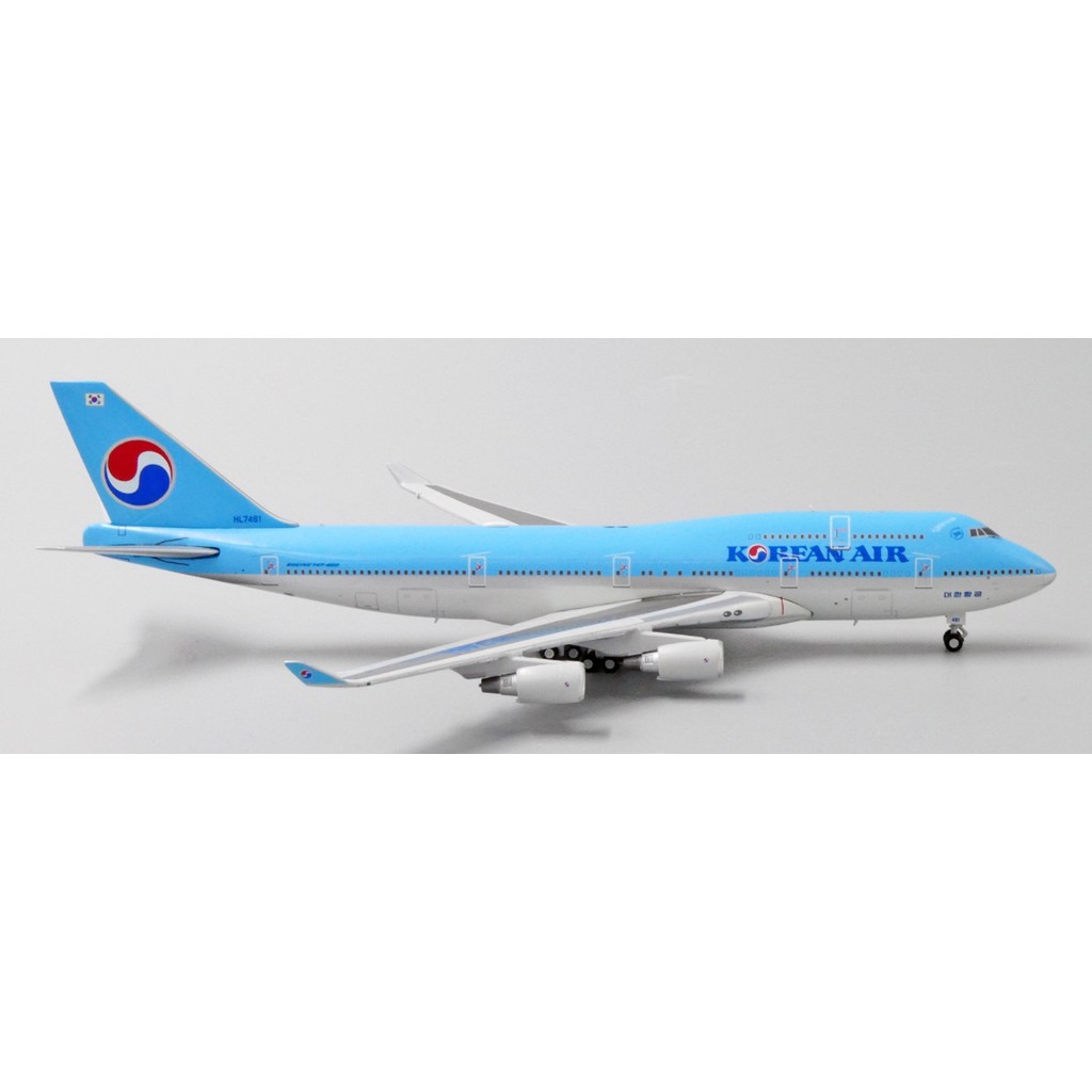พร้อมส่ง JC Wings Korea Airlines B747-400 HL7461 Alloy EW4744002 1:400