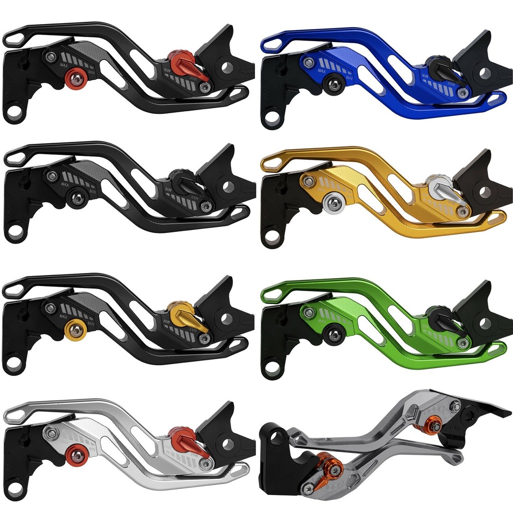 Ergonomic รถจักรยานยนต์ 7/8 "22 มม.คลัทช์เบรคแบบปรับได้สําหรับ Kawasaki NINJA 650R/ER-6F/ER-6N VERSY