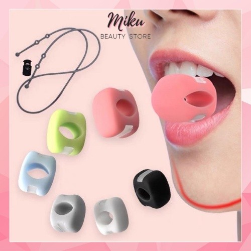 Jawlines Stress Ball ซิลิโคน Jaw Face Exerciser กล้ามเนื้อการฝึกอบรม Chew Bite V Face เครื่องมือ