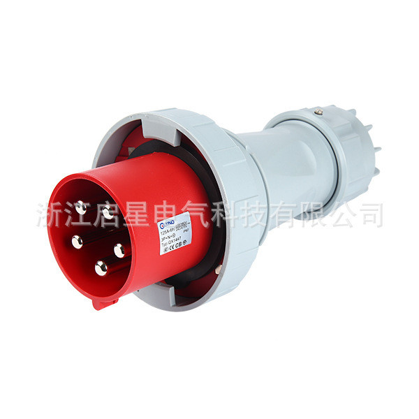 Qixing QX-1447 5 Core 125A IP67 ปลั๊กอุตสาหกรรม tggdbds