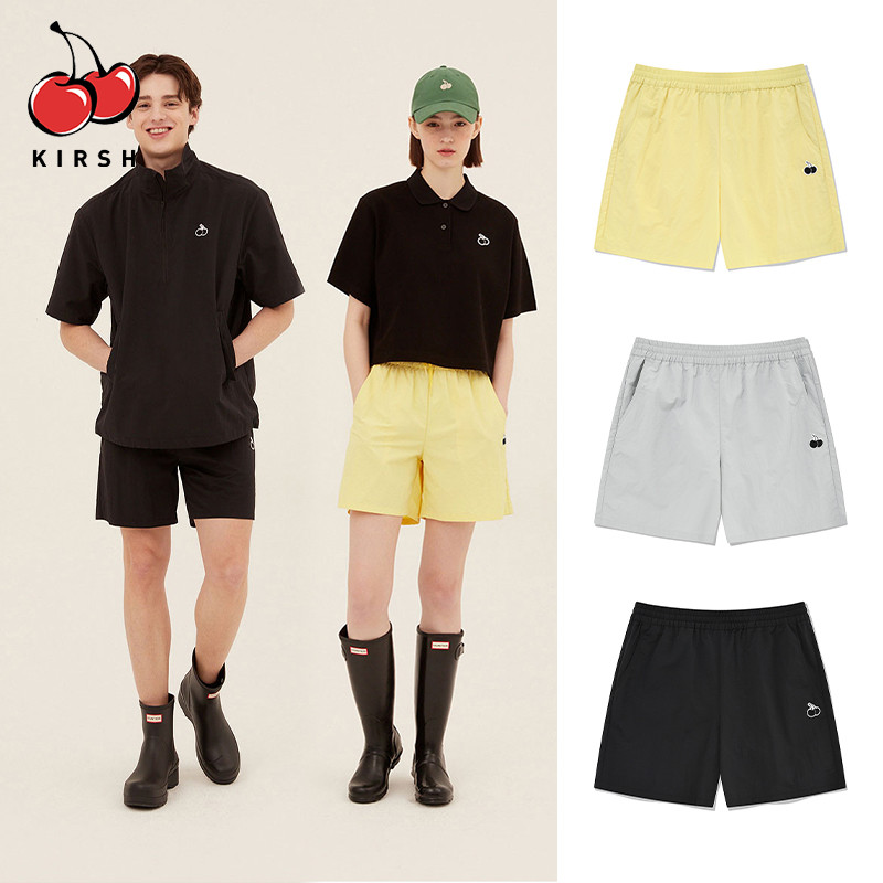 กางเกงขาสั้น Kirsh Big Cherry สไตล์ผู้ใหญ่ ทรงหลวม เหมาะสำหรับสวมใส่วัน.daily commute