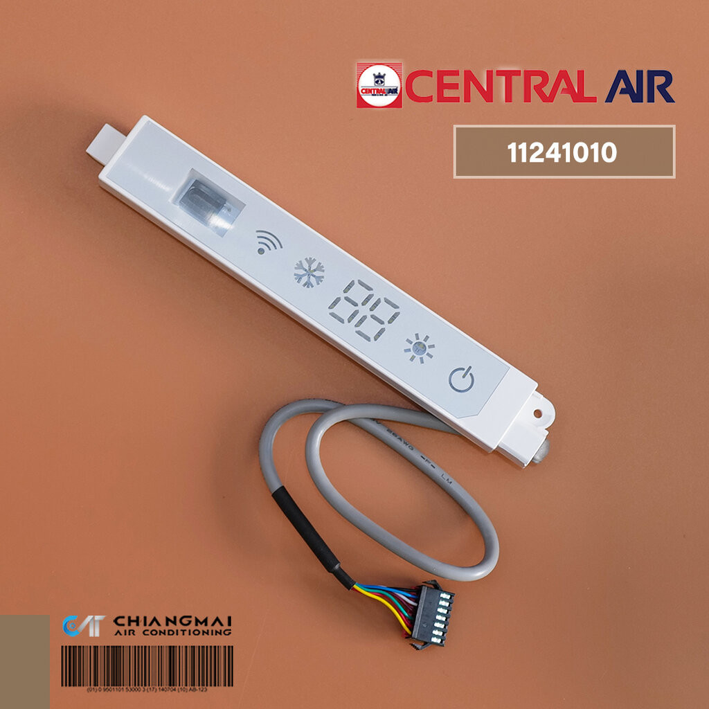 11241010 แผงรับสัญญาณรีโมทแอร์ Central Aire ตัวรับสัญญาณรีโมทแอร์ เซ็นทรัลแอร์ รุ่น CFW-AFE09, AFE13, AFE18, AFE25
