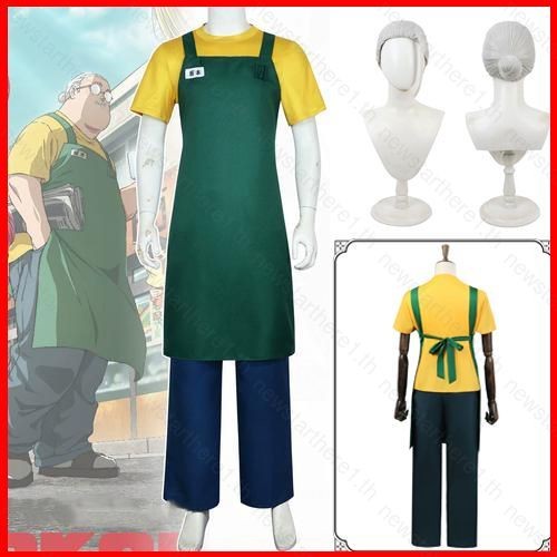 วิกผม SAKAMOTO DAYS ของ Sakamoto Taro สำหรับคอสเพลย์ งานปาร์ตี้ และเครื่องแต่งกายฮาโลวีน