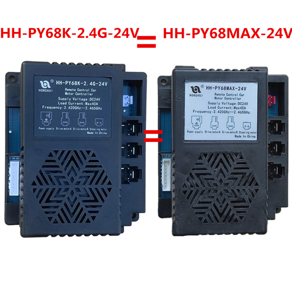 HH-PY68K-2.4G-24V เด็กไฟฟ้ารถรีโมทคอนโทรลตัวรับสัญญาณ Controller เมนบอร์ด Drift รถ PY68MAX