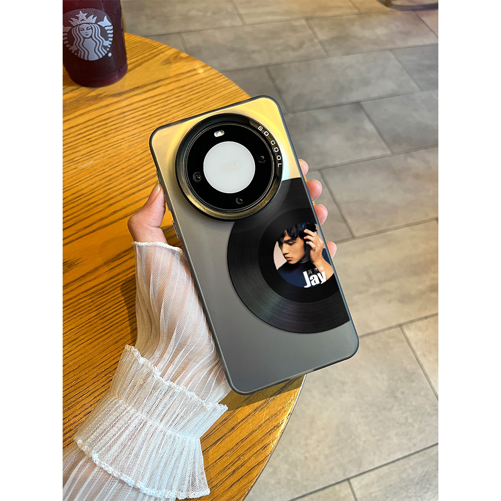 JAY Chou Records เหมาะสําหรับ HUAWEI mate70/60 เคสโทรศัพท์ 50 ชายสไตล์ใหม่ 40pro + Star 30 Hard Soft