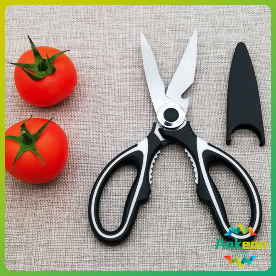 กรรไกรตัดอาหาร กรรไกรสารพัดประโยชน์ กรรไกรสแตนเลส อุปกรณ์เครื่องครัว Kitchen scissors